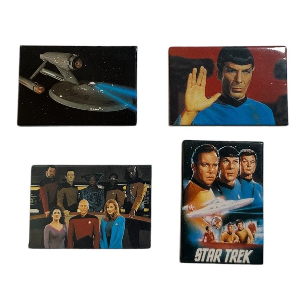 1993 Paramount Star Trek Collectible Magnets Set